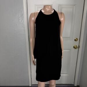 Theory LYALL Women's Dress 2 Silk Sleeveless Designer Shift Party Lined H24